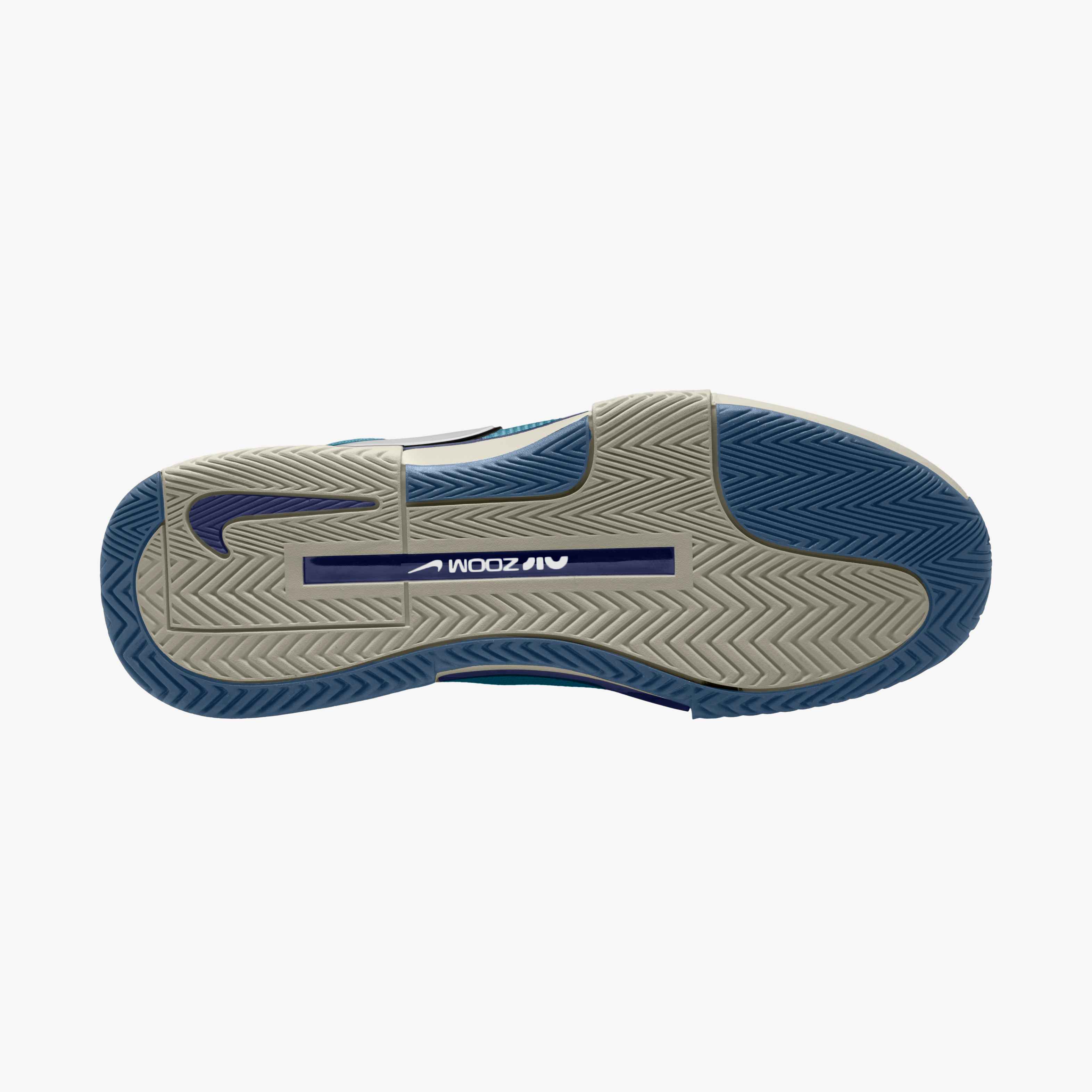Nike Men's GP Challenge 1.5 Hard Court Tennis Shoes in SMOKEY BLUE/WHITE-LIGHT BONE-NEW SLATE