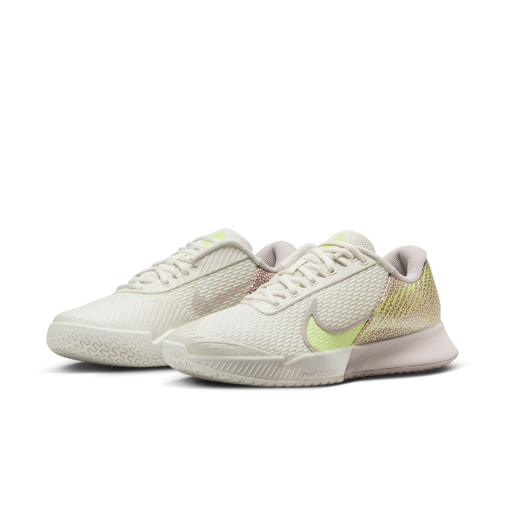 Nike Women's Air Zoom Vapor Pro 2 PRM Tennis Shoes in Phantom/Barely Volt-Platinum Violet