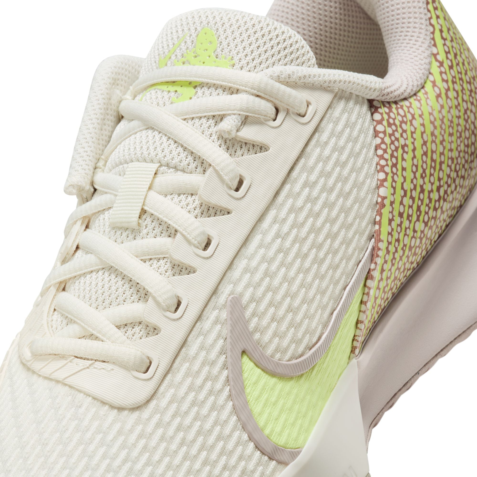 Nike Women's Air Zoom Vapor Pro 2 PRM Tennis Shoes in Phantom/Barely Volt-Platinum Violet