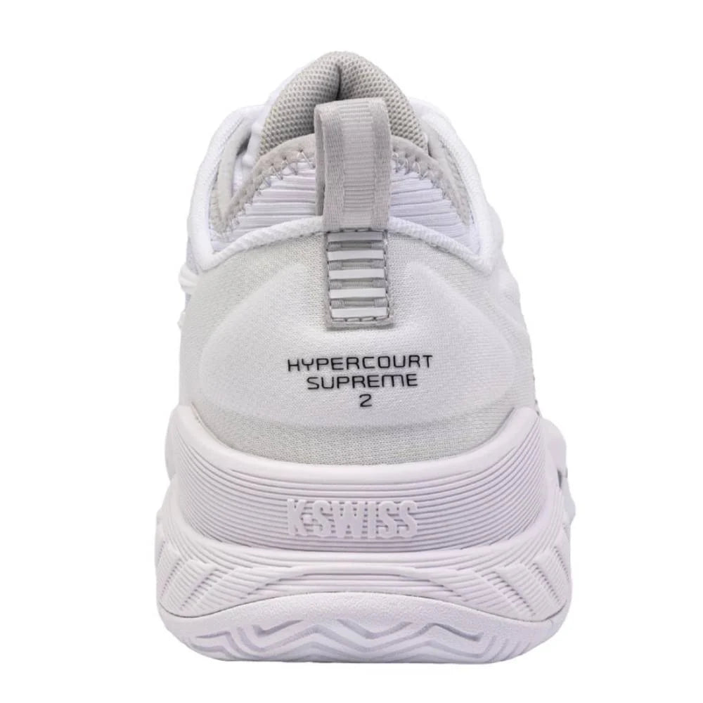 K-Swiss Hypercourt Supreme 2 Women's Tennis Shoe (White/Black)