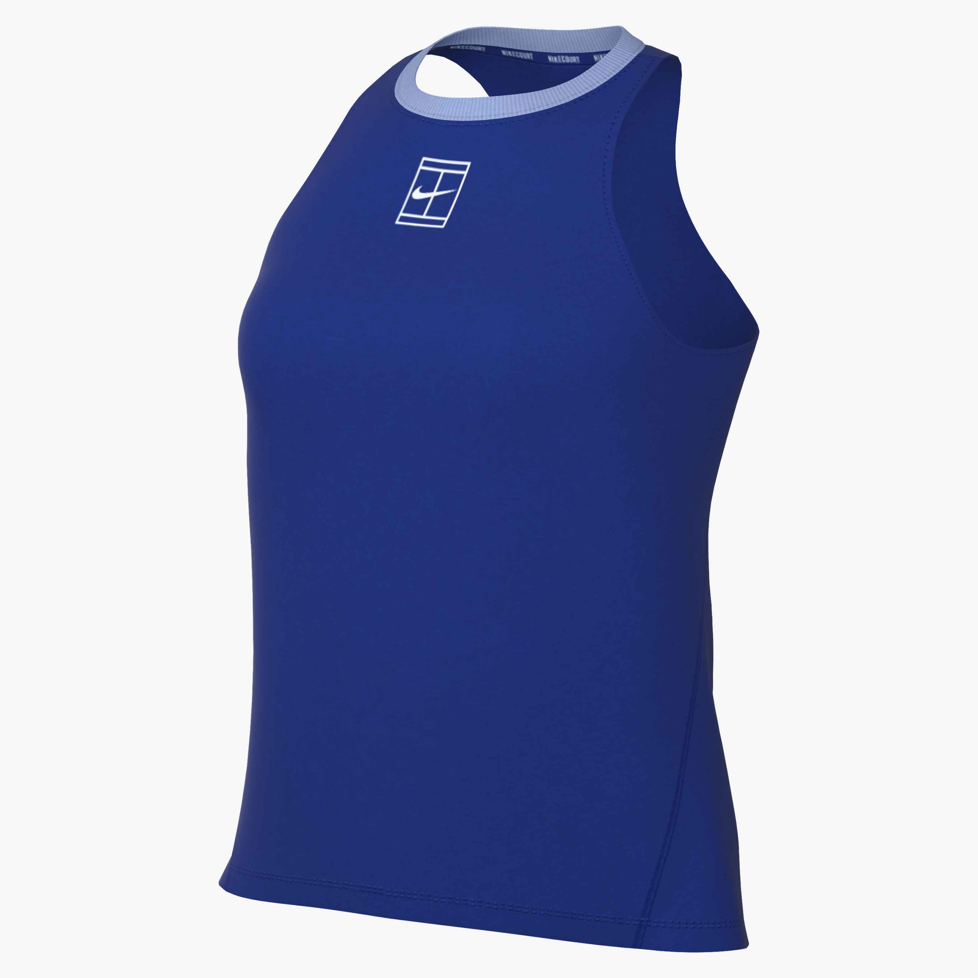 Nike Women's Court Advantage Dri-FIT Tennis Tank in Old Royal/White