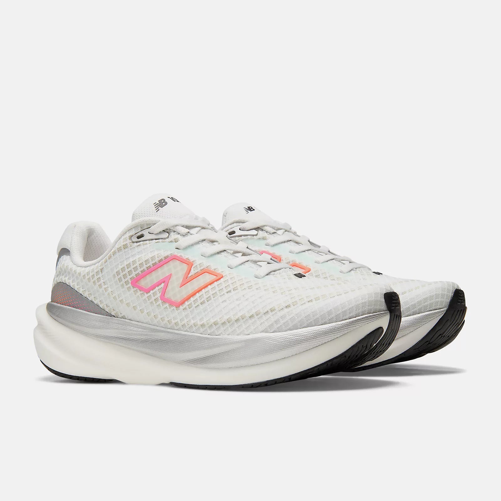 New Balance Women's 1080v15 Breathe Running Shoes in Nb 103 White