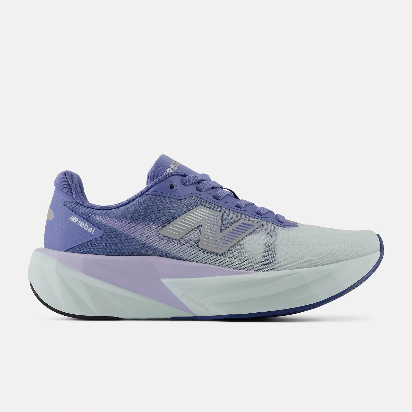 New Balance Women's FuelCell Rebel v5 Running Shoes in Fairweather Blue