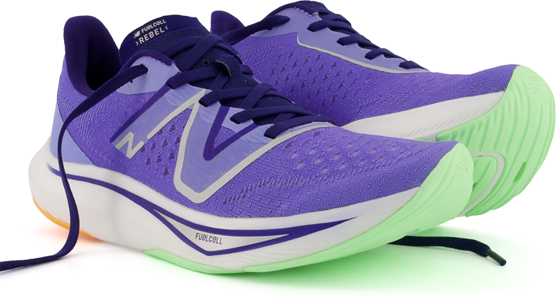 New Balance Women's FuelCell Rebel v3 Running Shoes in VIBRANT VIOLET