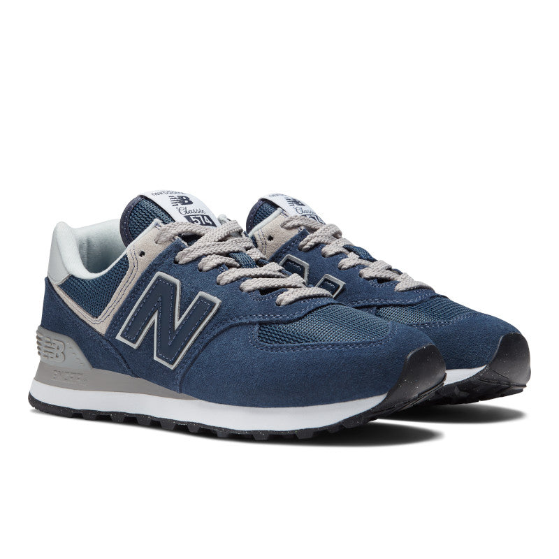 New Balance Women's 574 Core Sport Lifestyle Shoes in Navy