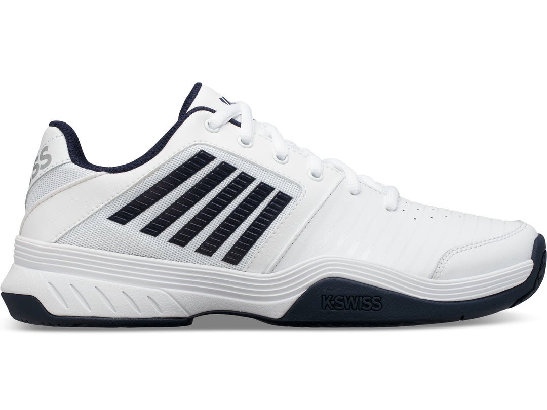 K-Swiss Men COURT EXPRESS Tennis Shoes in White/Navy