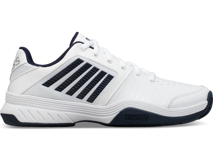 K-Swiss Men COURT EXPRESS Tennis Shoes in White/Navy