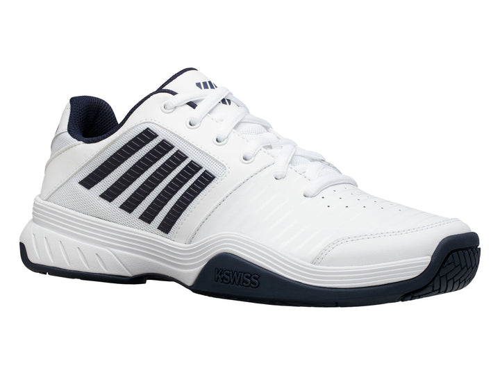 K-Swiss Men COURT EXPRESS Tennis Shoes in White/Navy