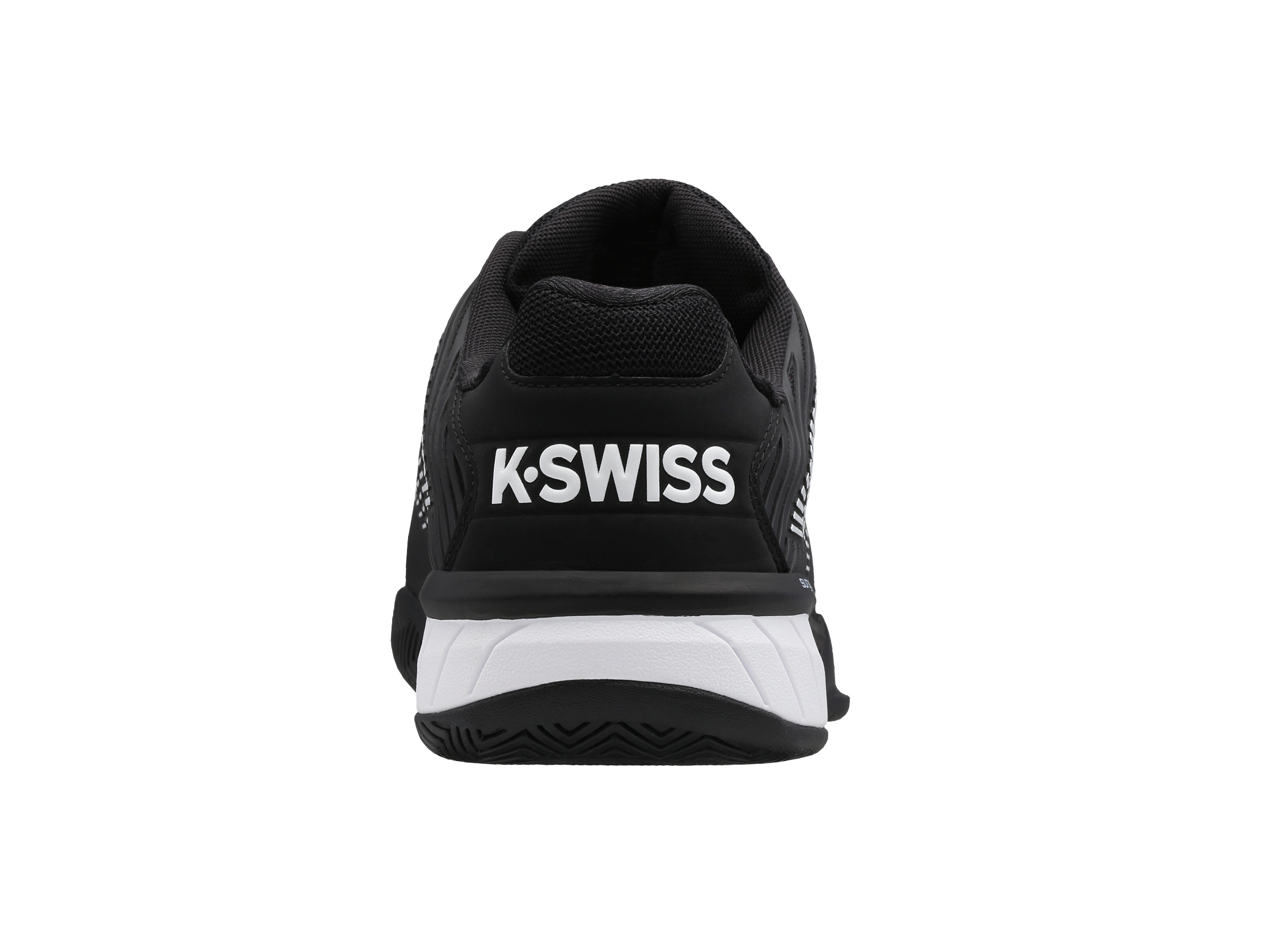 K-Swiss Men's Hypercourt Express 2 Tennis Shoes in Black/White