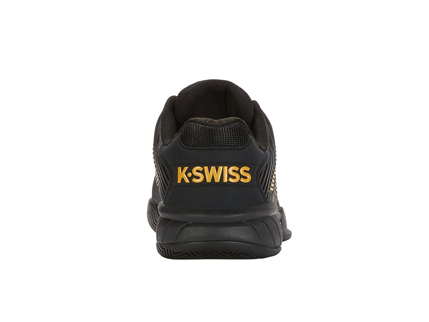 K-Swiss Men's Hypercourt Express 2 Tennis Shoes in Moonless Night/Amber Yellow