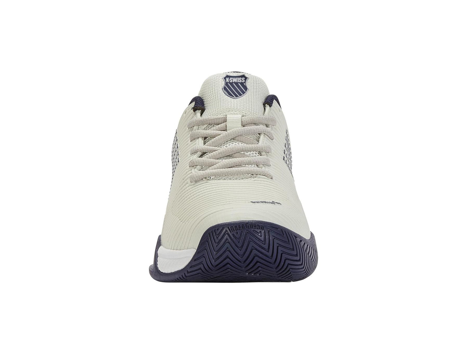 K-Swiss Men's Hypercourt Express 2 Tennis Shoes in Vaporous Gray/White/Peacoat