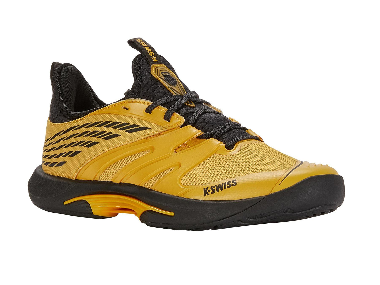 K-Swiss Men's SpeedTrac Tennis Shoes in Amber Yellow/Moonless Night