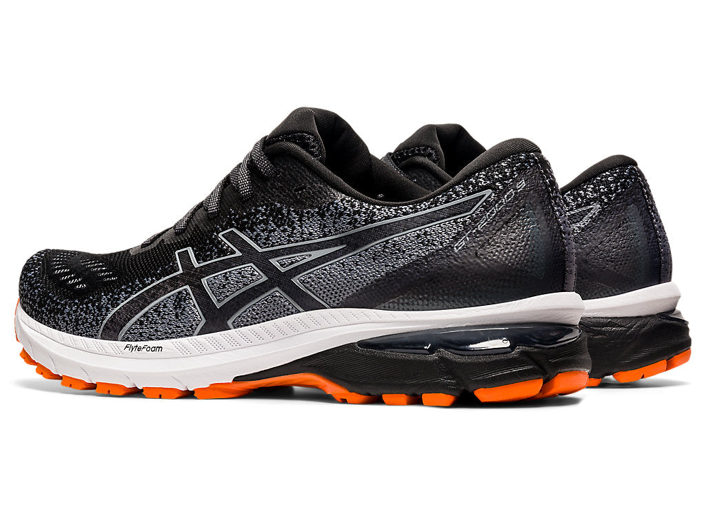 Asics Men's GT-2000 9 Knit Running Shoes in Black/Metropolis