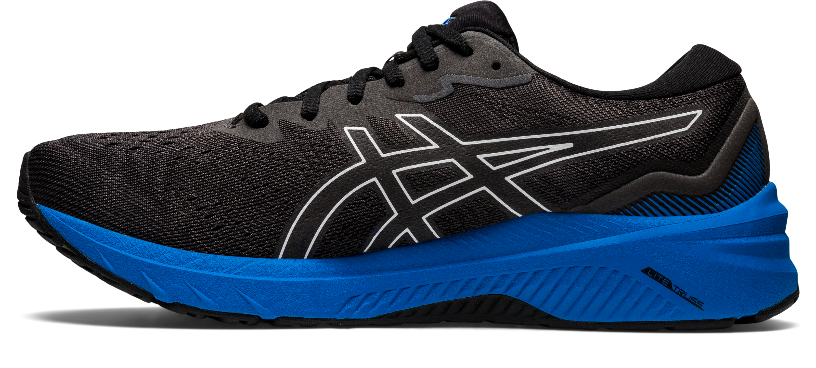 Asics Men's GT-1000 11 Running Shoes in Black/Electric Blue
