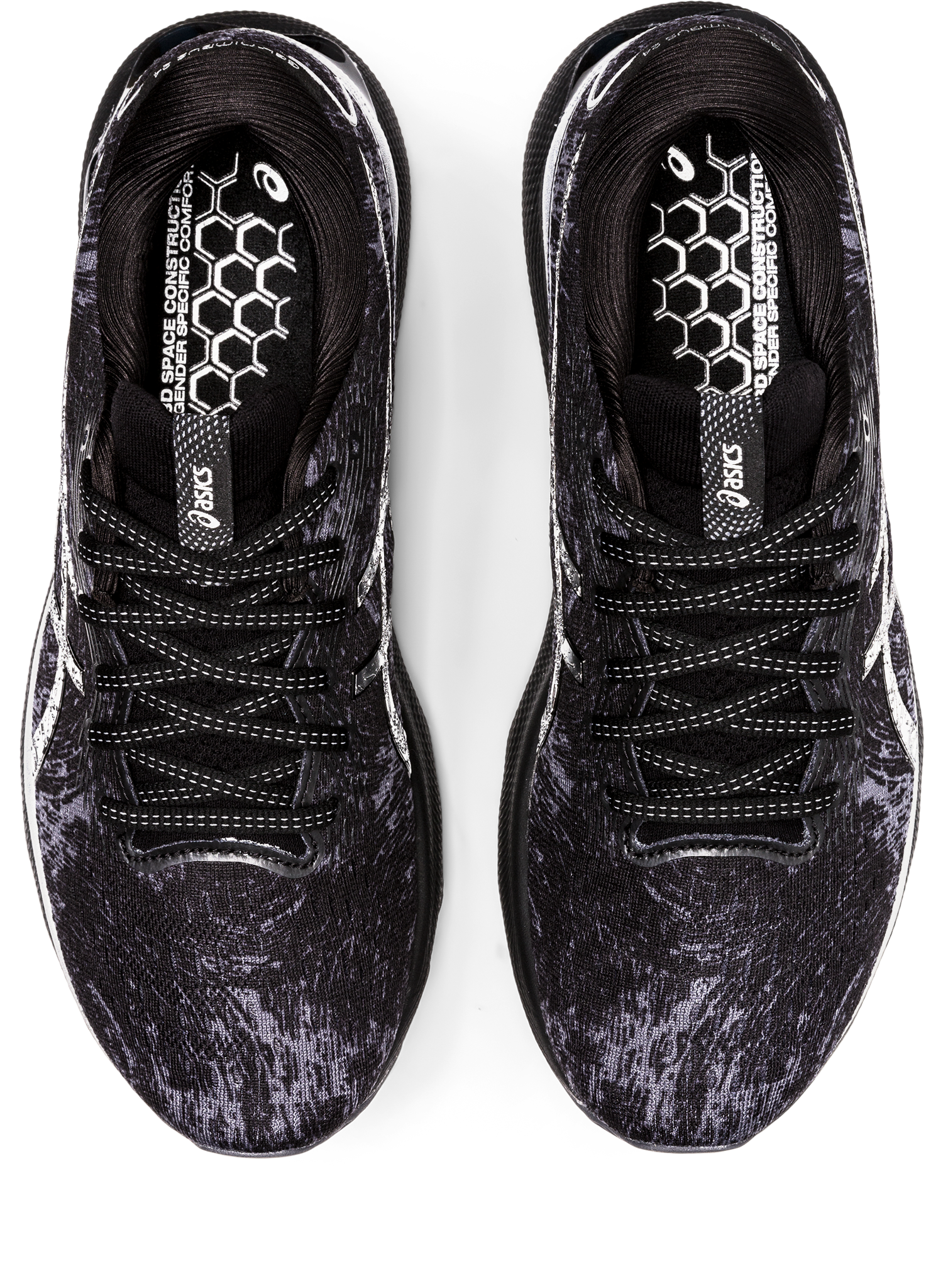 Asics Men's Gel-Nimbus 24 Platinum Running Shoes in Carrier Grey/Pure Silver