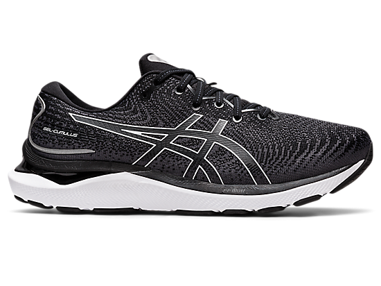 Asics Men's Gel-Cumulus 24 Wide (2E) Running Shoes in Carrier Grey/White