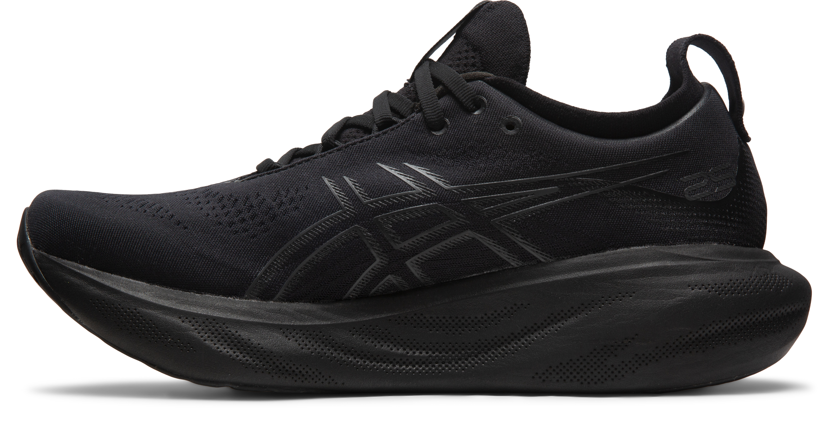Asics Men's Gel-Nimbus 25 Running Shoes in Black/Black