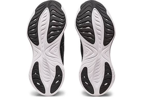 Asics Men's Gel Cumulus 25 Wide (2E) Running Shoes in Black/Carrier Grey