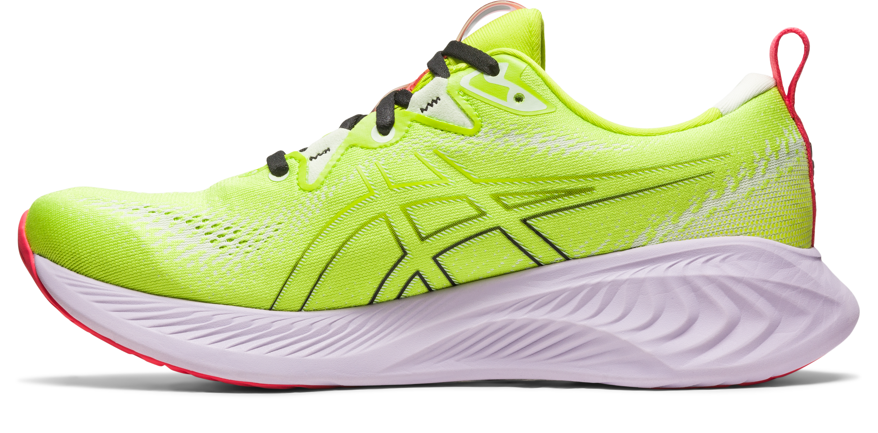 Asics Men's Gel Cumulus 25 Running Shoes in Lime Zest/Whisper Green
