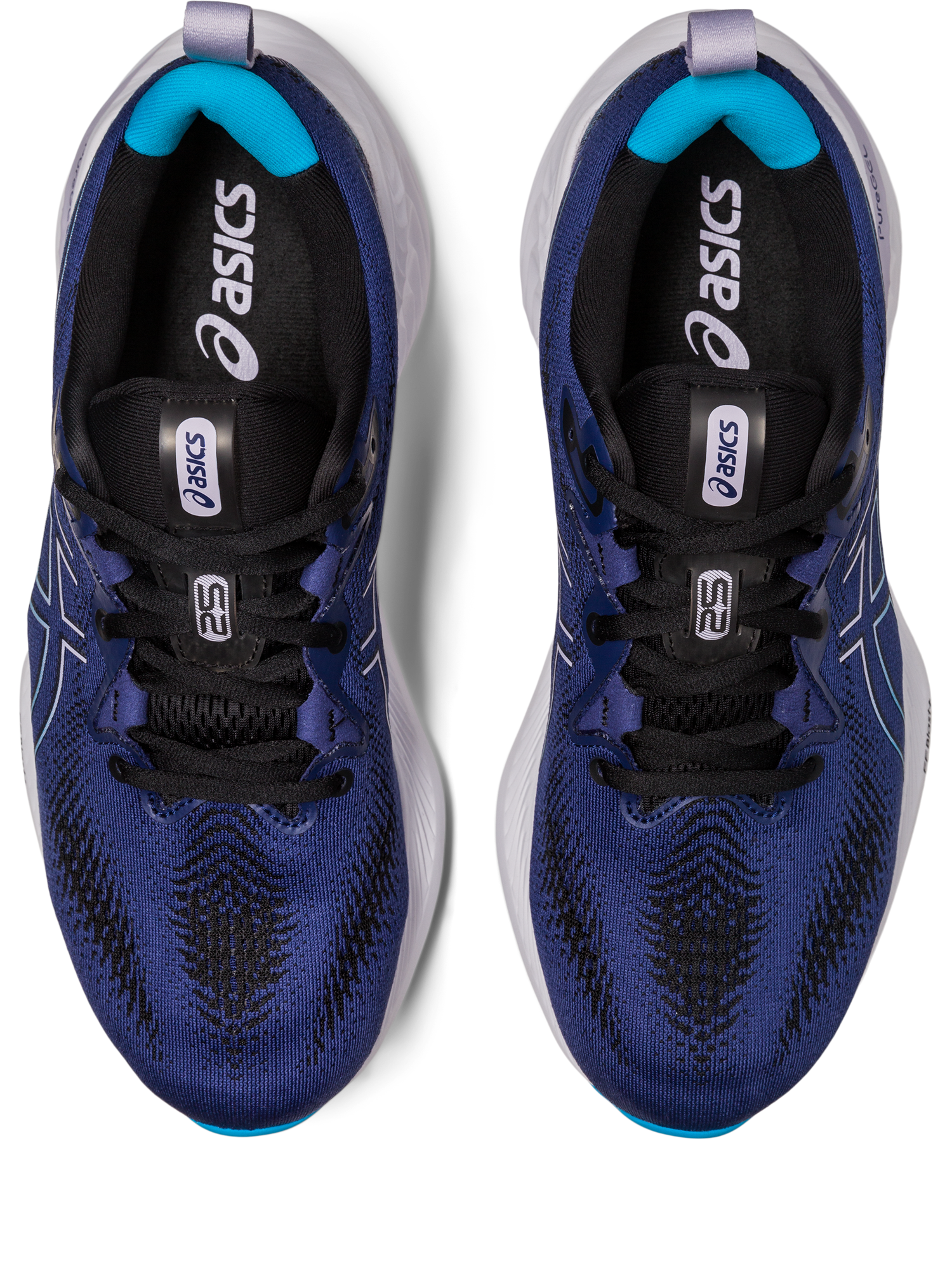 Asics Men's Gel Cumulus 25 Running Shoes in Indigo Blue/Island Blue