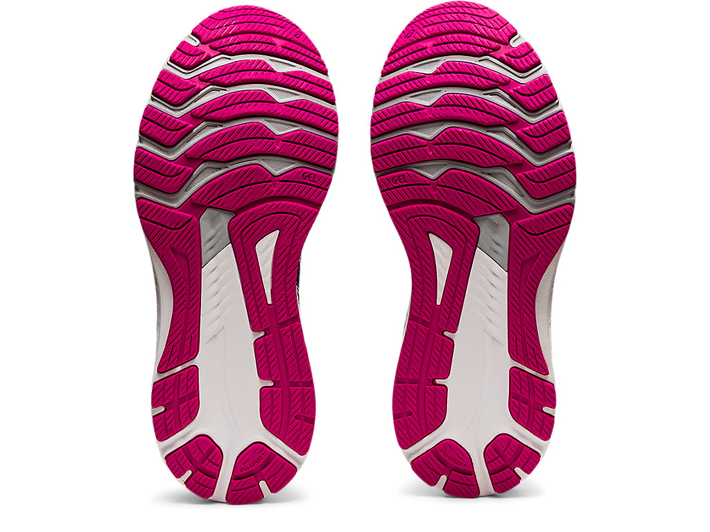 Asics Women's GT-2000 10 Narrow (2A) Running Shoes in Sheet Rock/Pink Rave