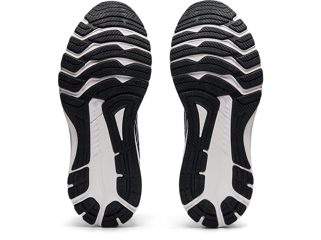 Asics Women's GT-2000 10 Wide (D) Running Shoes in Black/White