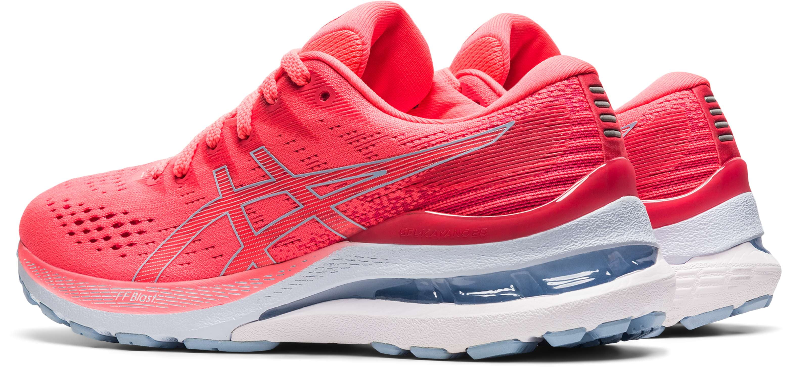 Asics Women's Gel-Kayano 28 Running Shoes in Blazing Coral /Mist - Running Shoes - Asics - ATR Sports