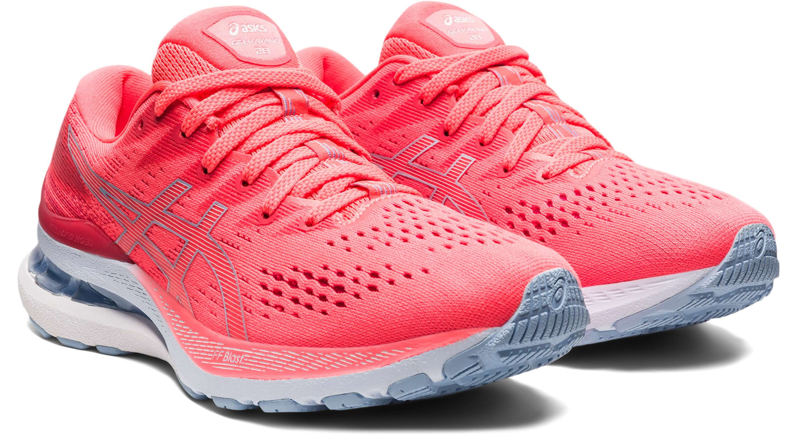 Asics Women's Gel-Kayano 28 Running Shoes in Blazing Coral /Mist - Running Shoes - Asics - ATR Sports