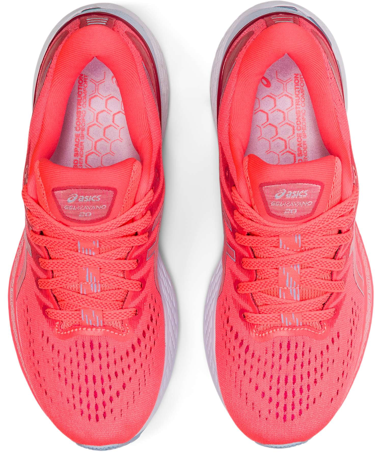 Asics Women's Gel-Kayano 28 Running Shoes in Blazing Coral /Mist - Running Shoes - Asics - ATR Sports