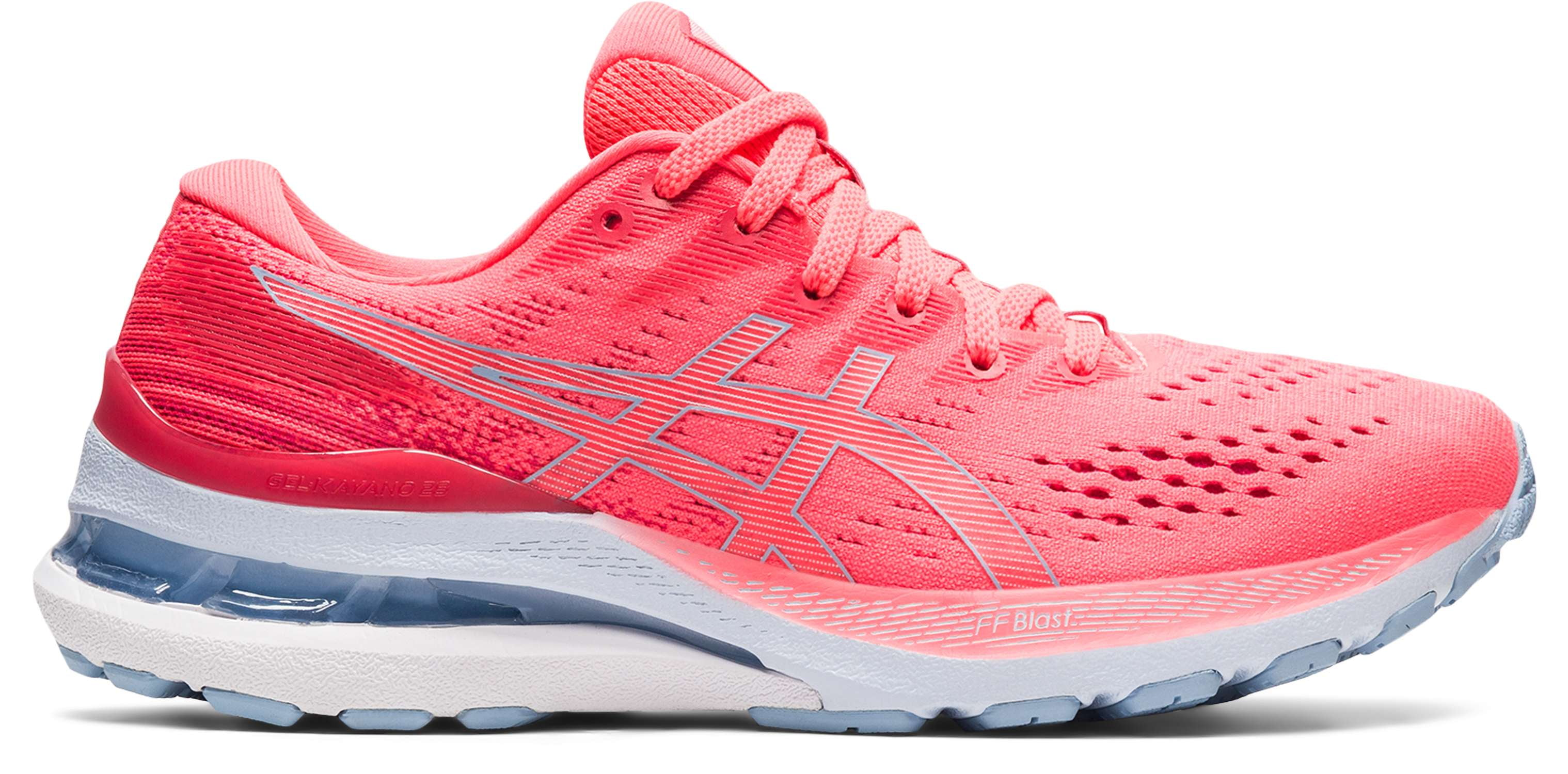 Asics Women's Gel-Kayano 28 Running Shoes in Blazing Coral /Mist - Running Shoes - Asics - ATR Sports