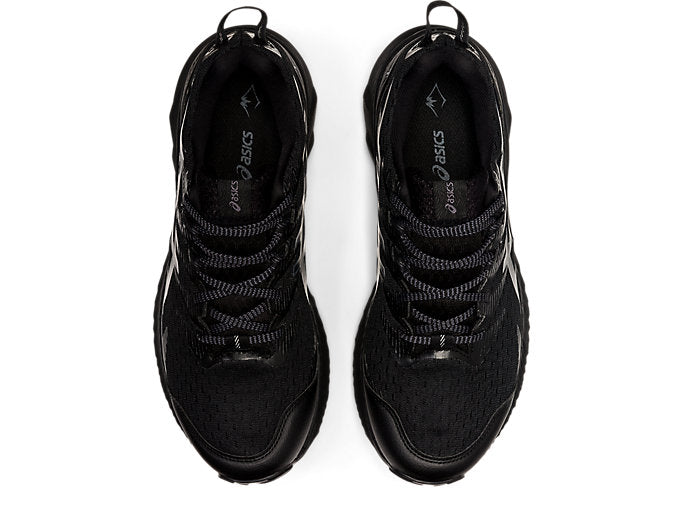 Asics Women's Gel-Trabuco 10 GTX Running Shoes in Black/Carrier Grey