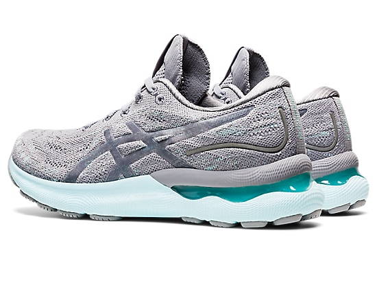 Asics Women's Gel-Nimbus 24 MK Running Shoes in Sheet Rock/Piedmont Grey