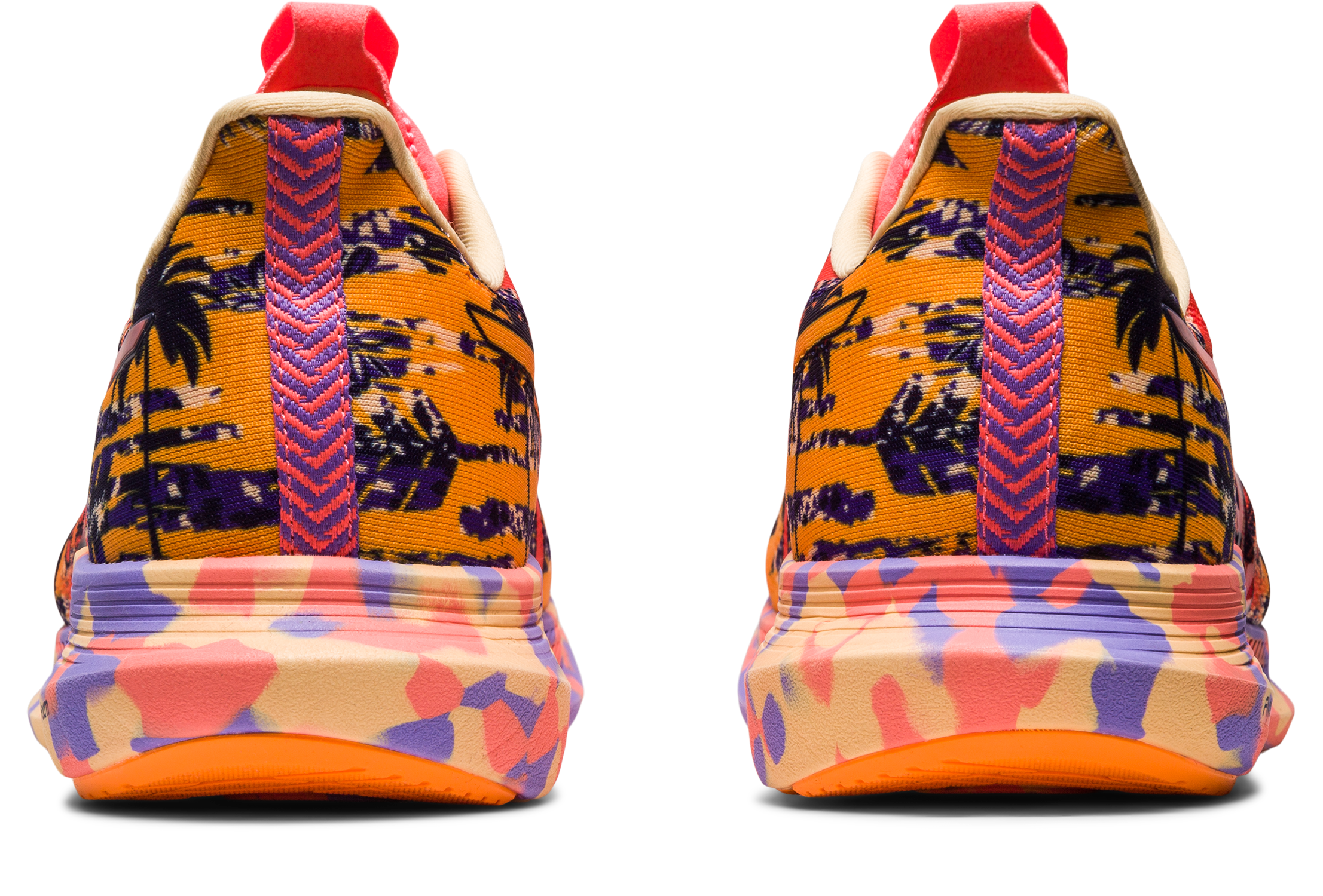 Asics Women's Gel-Noosa Tri 14 Running Shoes in Orange Pop/Blazing Coral