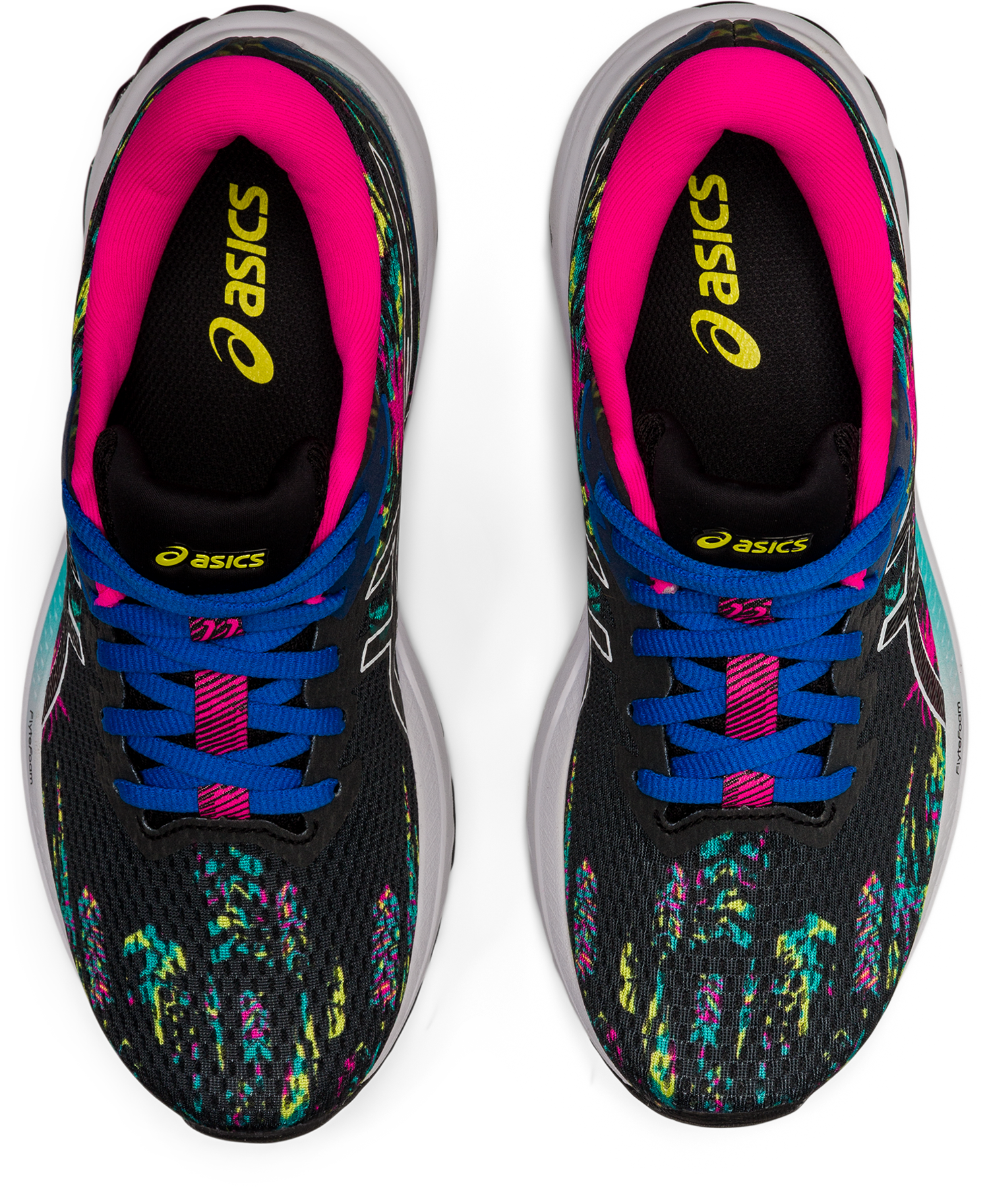 Asics Women's GT-1000 11 Running Shoes in Black/Pink Glo