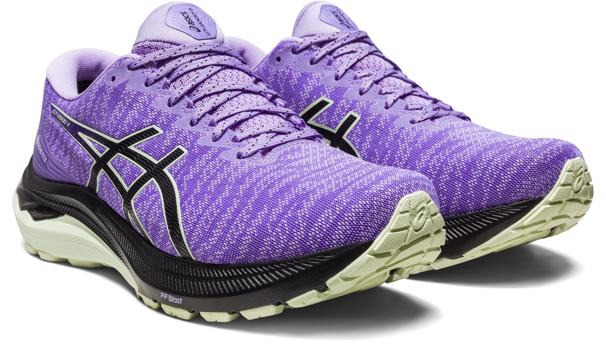 Asics Women's GT-2000 11 GTX Running Shoes in Digital Violet/Black