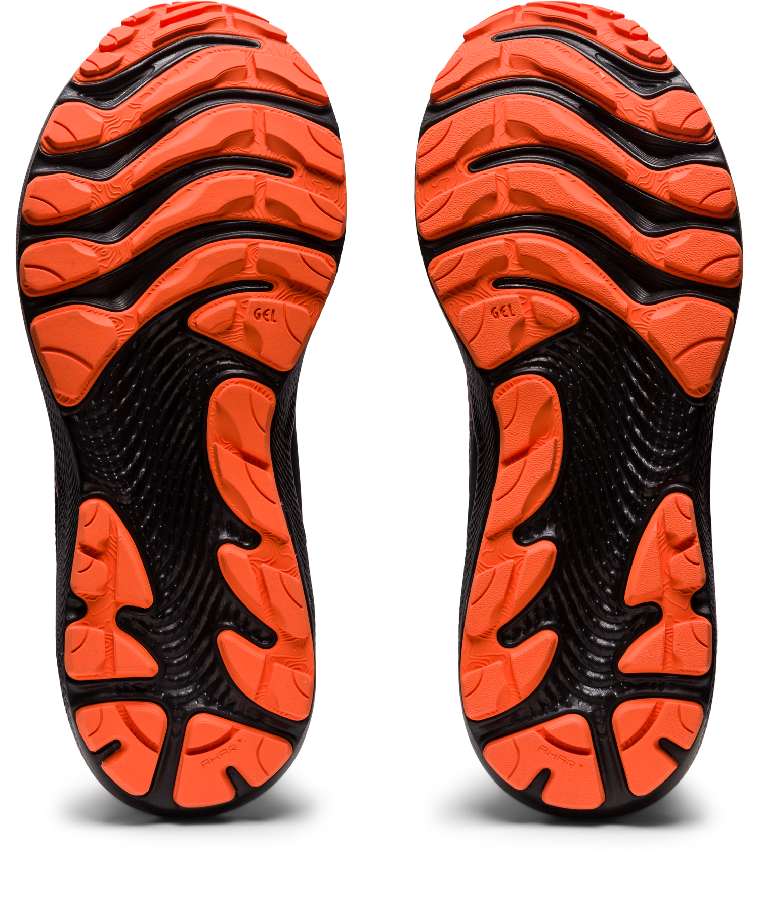 Asics Women's Gel-Cumulus 24 GTX Running Shoes in Night Shade/Nova Orange