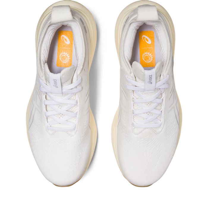 Asics Women's Gel-Nimbus 25 Running Shoes In White/White