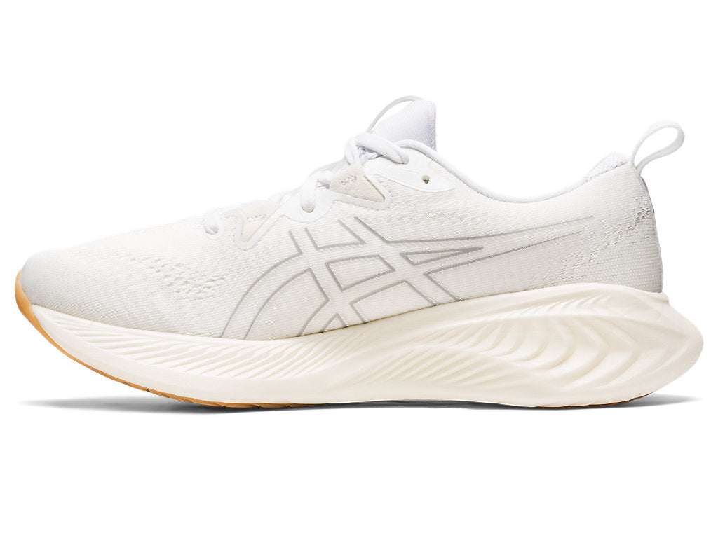 Asics Women's Gel Cumulus 25 Running Shoes in White/White