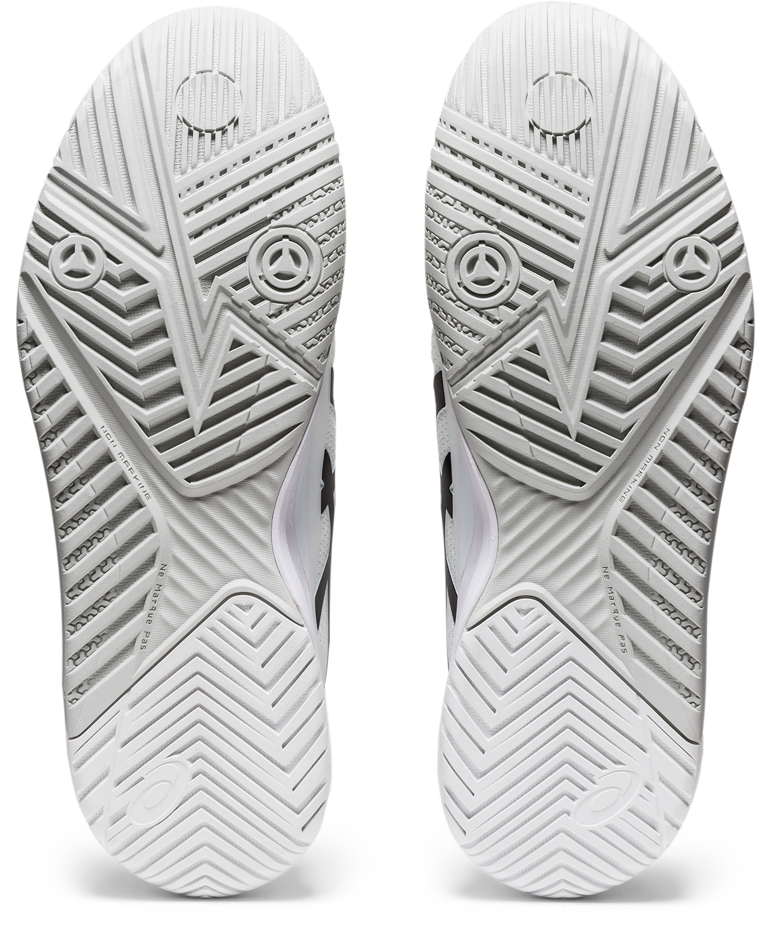 Asics Men's Gel-Resolution 8 Tennis Shoes In White/Black