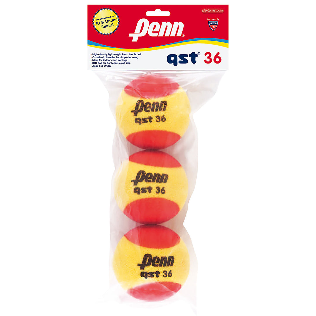 Penn QST 36 FOAM Ball 3-Ball Polybag - atr-sports