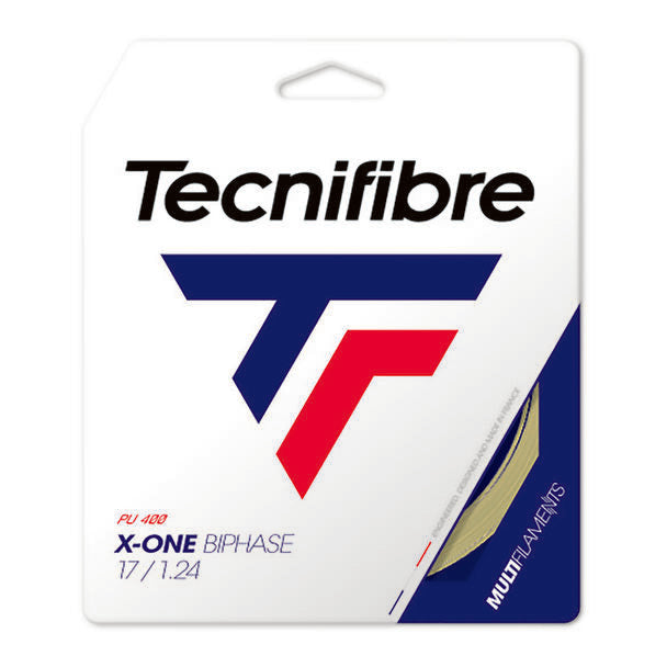 Tecnifibre X-One Biphase Tennis String Set in Natural