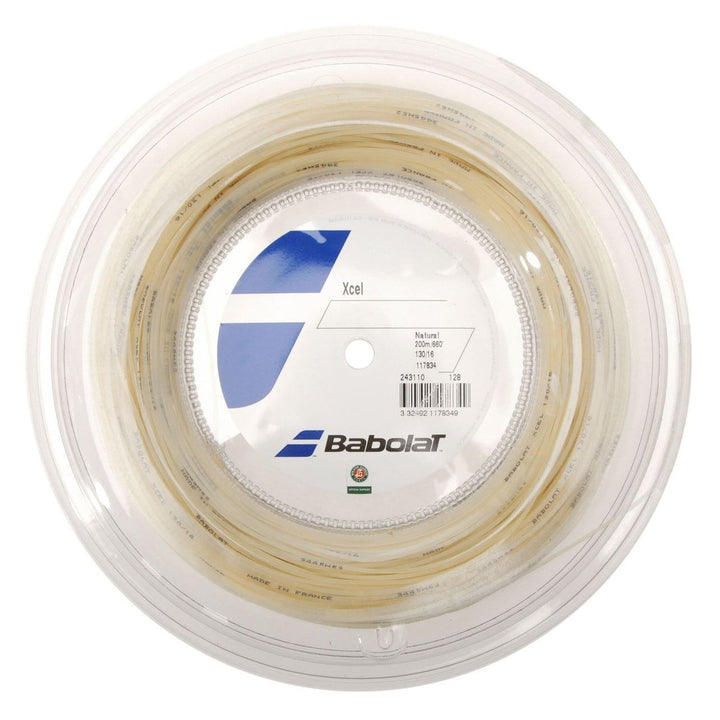 Babolat Xcel 17 Tennis String Reel in Natural - String - Babolat - ATR Sports