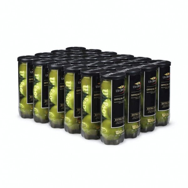 Wilson US Open Regular Duty 3 Tennis Ball Case - 24 Cans - atr-sports