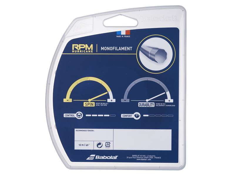 Babolat RPM HURRICANE 17 Tennis String - String - Babolat - ATR Sports