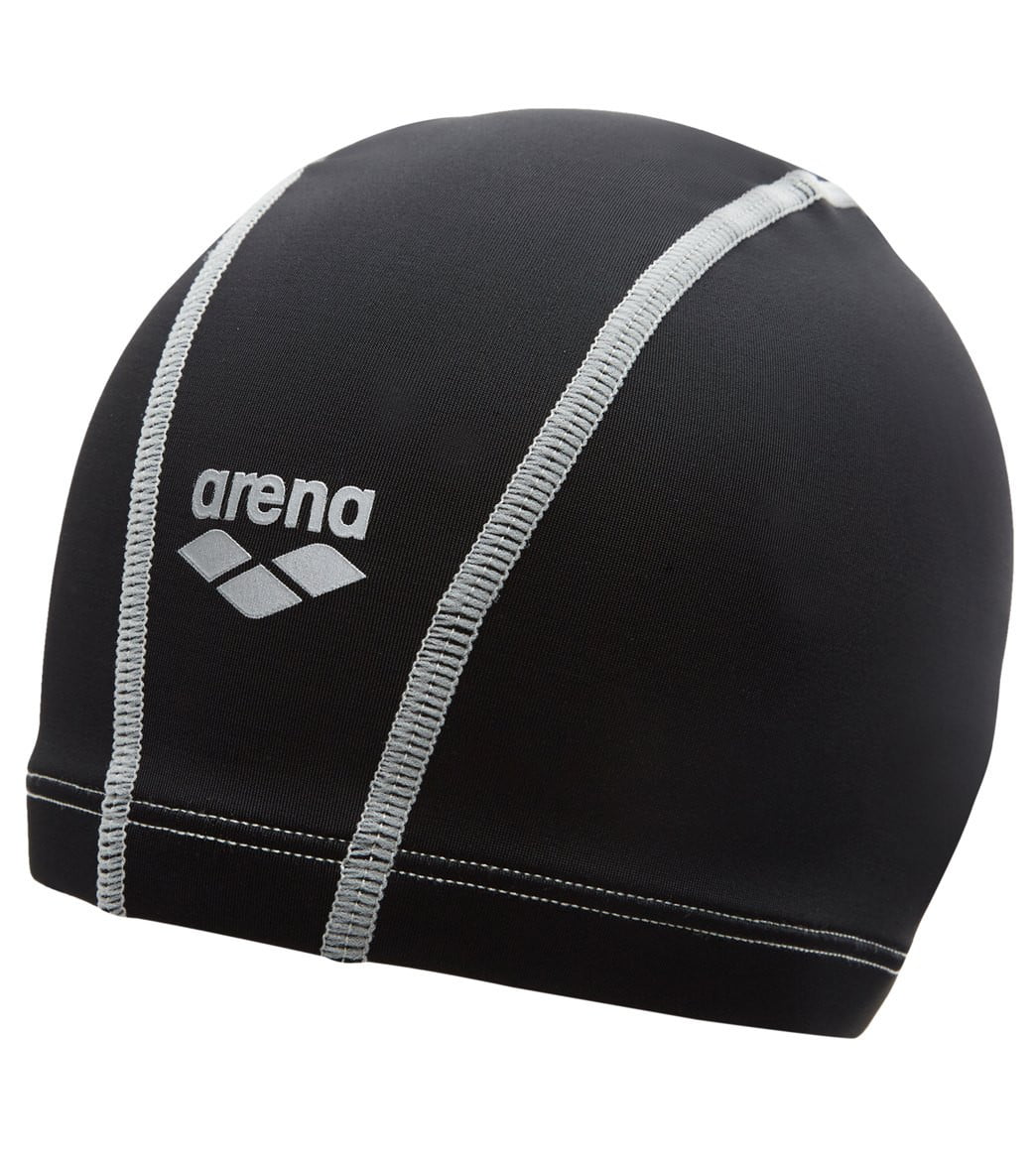 Arena Unisex Nylon Swim Cap - Black - Swim Cap - Arena - ATR Sports