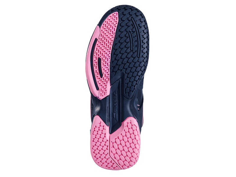 Babolat Junior Propulse Tennis Shoes in Black/Pink