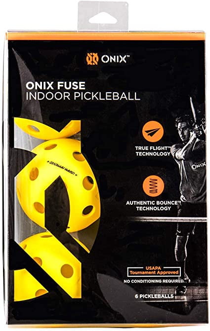 Onix Fuse Indoor Pickleball 6 ball pack - [product_type] - ATR Sports - ATR Sports