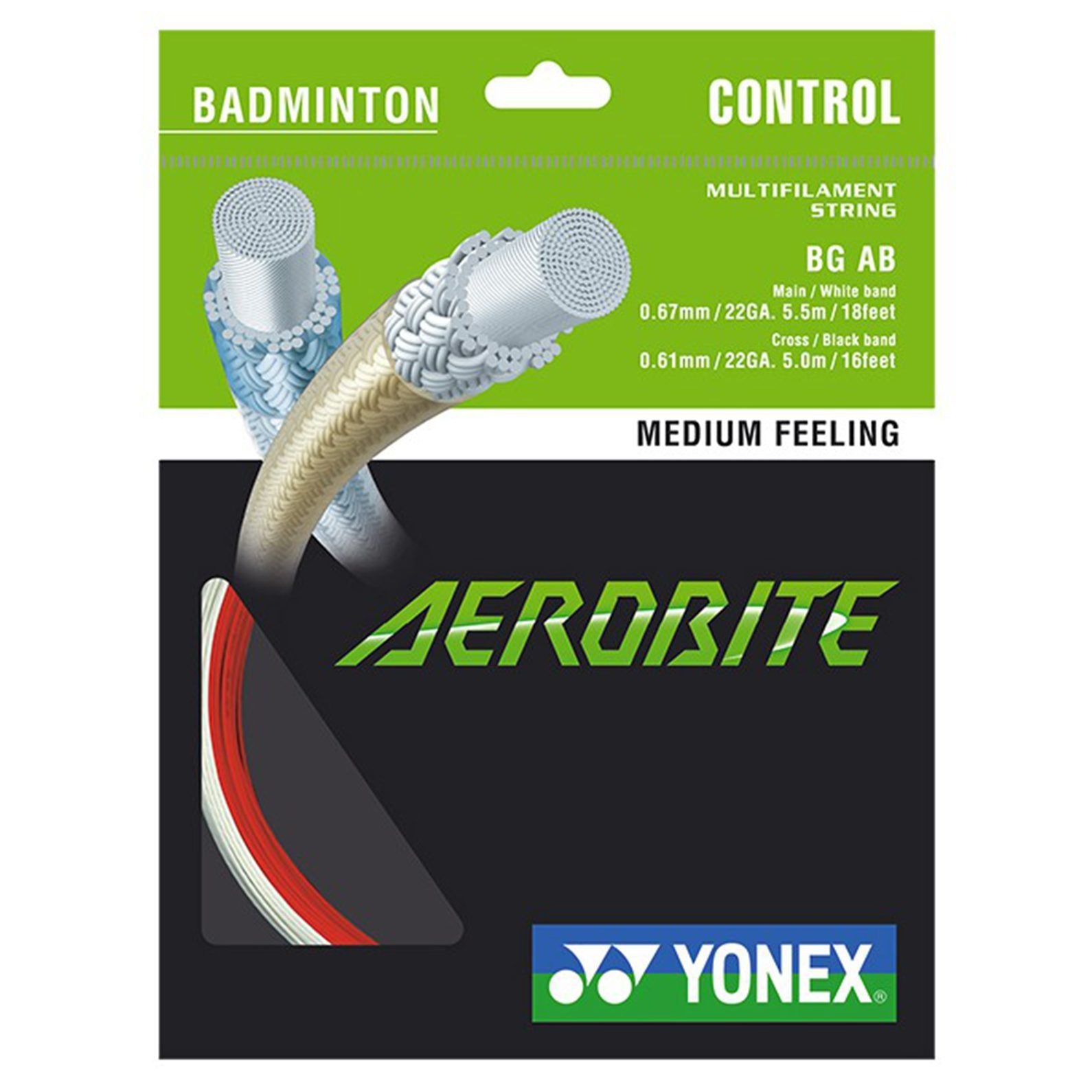 Yonex Aerobite Badminton String - atr-sports