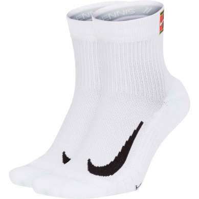 Shop Nike Court Multiplier Max Tennis Socks in White | ATR Sports