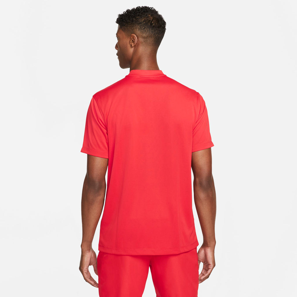 Nike Men's Court Dri-FIT Polo Blade Solid 2023 (Red)